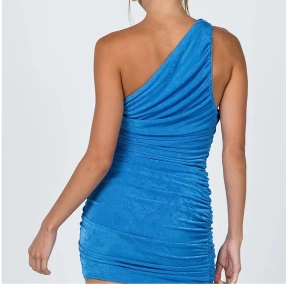 Lioness The Goddess Mini Dress Blue. XS Size 2 New With Tags! - Picture 2 of 6